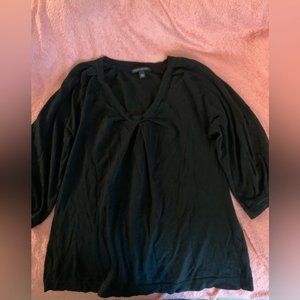 Banana Republic black blouse size large